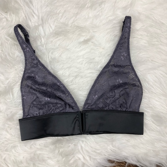 Free People Other - Free People • Grey Lace Bra Bralette Lingerie